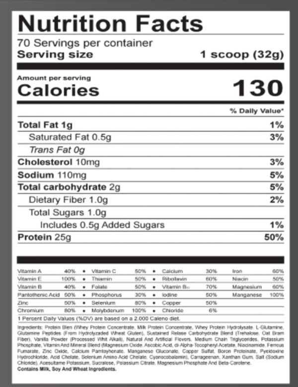 Proteina Whey 5 Lbs - Gph Nutrition - Image 3