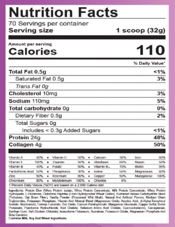 Isolate Protein Mujer 5 Lbs - Proteina para mujer - Gph Nutrition - Image 3