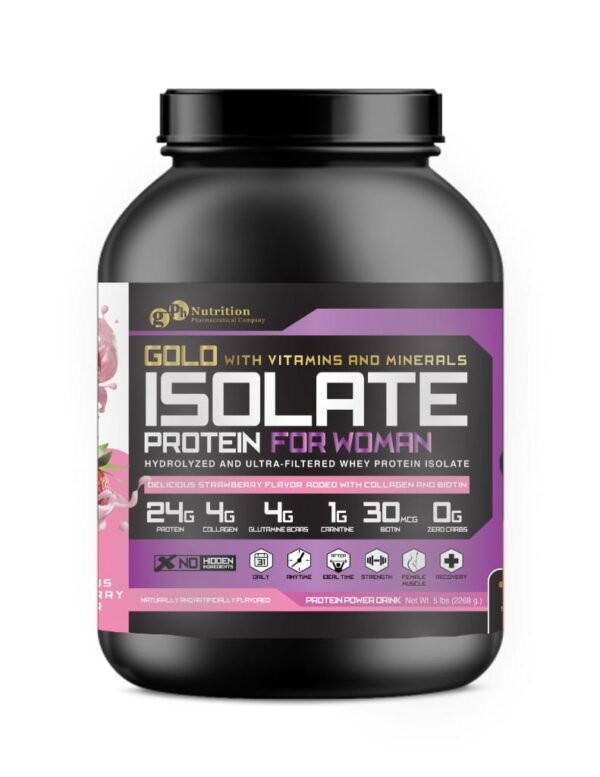 Isolate Protein Mujer 5 Lbs - Proteina para mujer - Gph Nutrition - Image 4