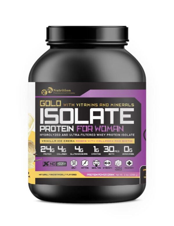 Isolate Protein Mujer 5 Lbs - Proteina para mujer - Gph Nutrition - Image 5